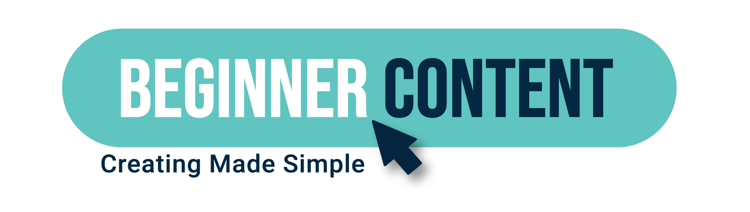 Beginner Content Logo Plus Tag