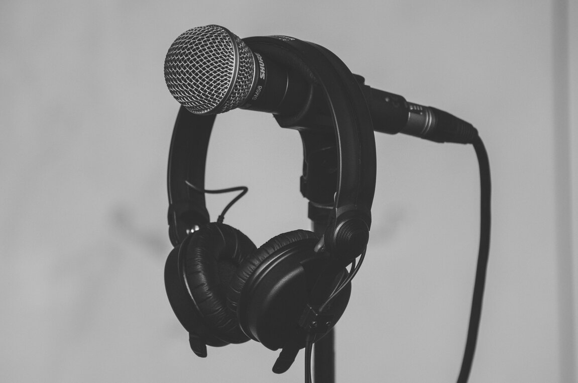 Podcasting Headset and Mircrophone