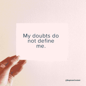 Quote for Self-Doubt