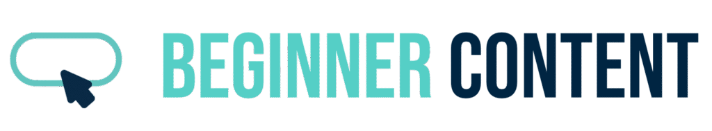 Beginner Content Logo and Wordmark
