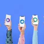 beginner content creator choosing to create first account